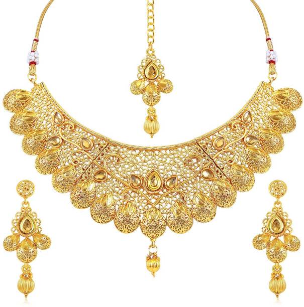 Gold Plated Necklaces - Buy Gold Plated Necklaces online at Best 