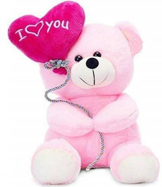 DTSM Collection Pink teddy bear  - 35 cm