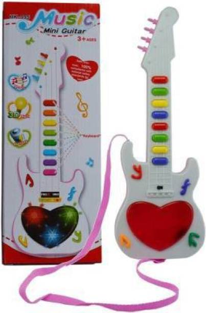 ACMOCOLLECTION guitar toys for kids (multicolor)