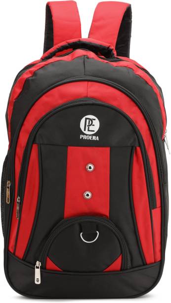 proera Red 32 Ltrs Casual bagpack/School Bag/Laptop Backpack Waterproof Backpack