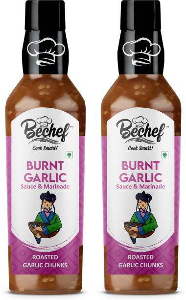 BECHEF Burnt Garlic (250 Grams Pack of 2) Sauces