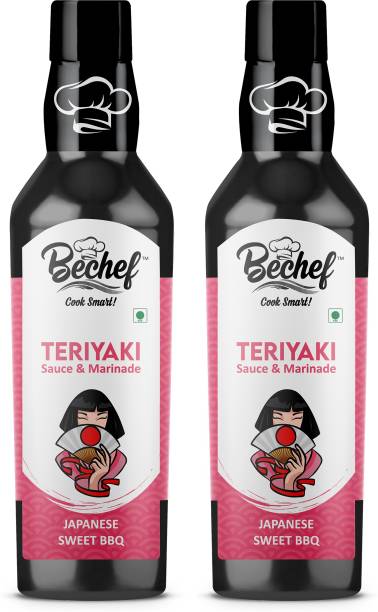 BECHEF Teriyaki Sauce (250 Grams Pack of 2) Sauces