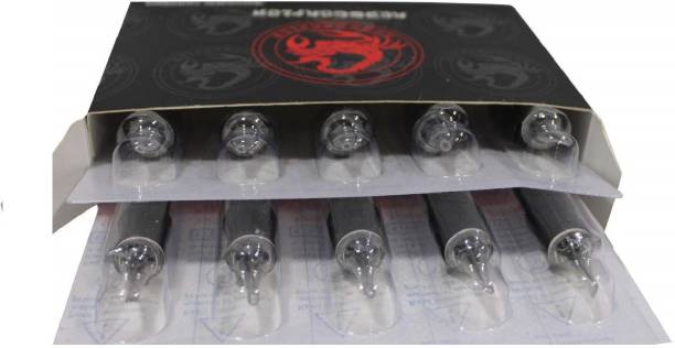 Red Scorpion Cartridge Needle (Box of 10pcs) 5RL Disposable Magnum Shader, Round Liner, Magnum, Round Tattoo Needles