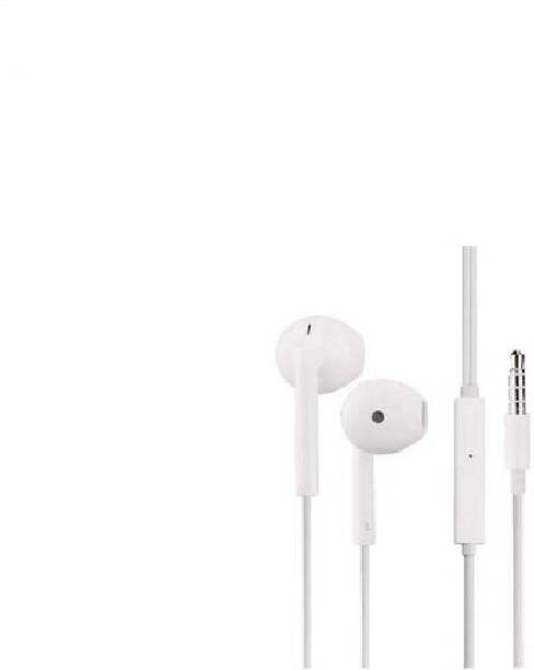 Top Headset Zone cheap price 5stars Flipkart in India 31 Gadget Zone Viv_o XE160 For Red_mi/Op_po Headset (White, In the Ear) Wired Headset