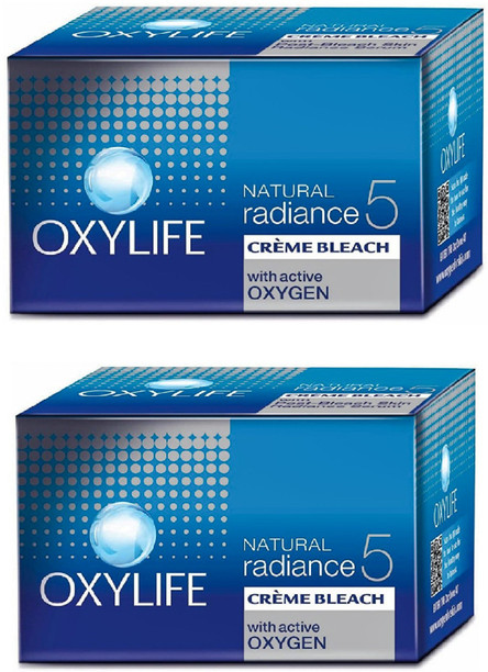 oxylife natural radiance 5 creme bleach price