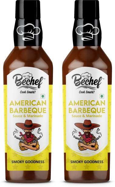 BECHEF American Barbeque (250 Gram Pack of 2) Sauces