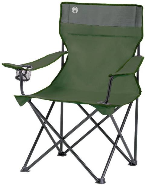 COLEMAN Standard Quad Arm Chair Green,Lightweight Foldable,Folding For Camping Chair Metal Outdoor Chair