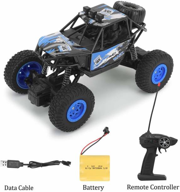 ZUNBELLA Waterproof Remote Controlled Rock Crawler Rc Monster Car With Wheel Remote