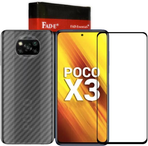 FAD-E Front and Back Screen Guard for POCO X3, POCO X3 Pro