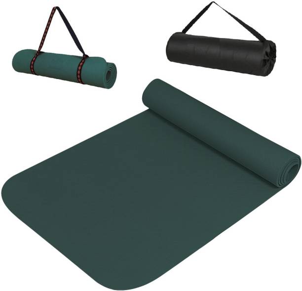 Yogarise 6mm Yoga Mat with Shoulder Strap & Bag Yoga mats for Home Gym & Outdoor 6 mm Yoga Mat