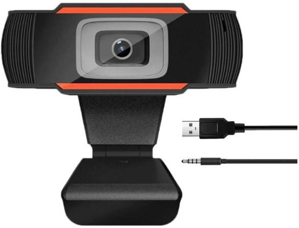Ecart HD 1080P Webcam with Mic Rotatable PC Desktop Web Camera Cam Mini Computer WebCamera Cam Video Recording Work  Webcam