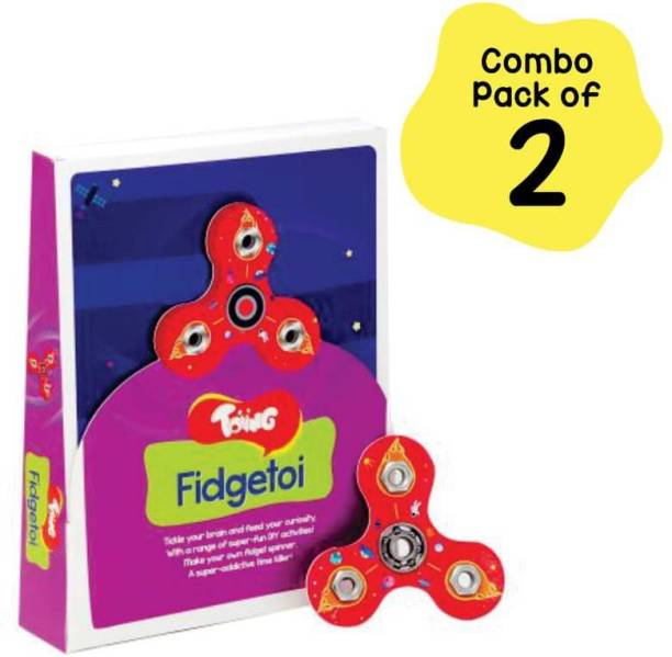 Toiing Fdgetoi Combo Pack of 2 | DIY STEM Fidget Spinne...