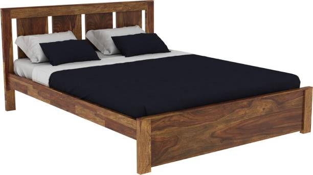 Vintej Home Florentine Sheesham Solid Wood Queen Bed