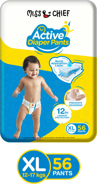 pampers xl 56 flipkart