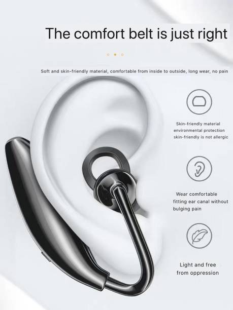 Top Headsets 4 Business cheap price 5stars Flipkart in India 28 Acromax bi-192 S9 V4.1 Wireless Bluetooth Business Headset Single Ear Bluetooth Headset