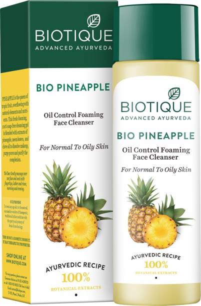BIOTIQUE Bio Pineapple Oil Control Foaming Face Cleanser 190Ml