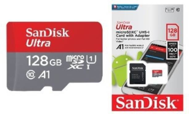 SanDisk ultra 128 GB SD Card Class 10 100 MB/s  Memory Card