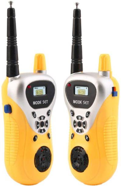 Aseenaa Battery Operated Walkie Talkie Set For Kids With Extendable Antenna For Extra Range