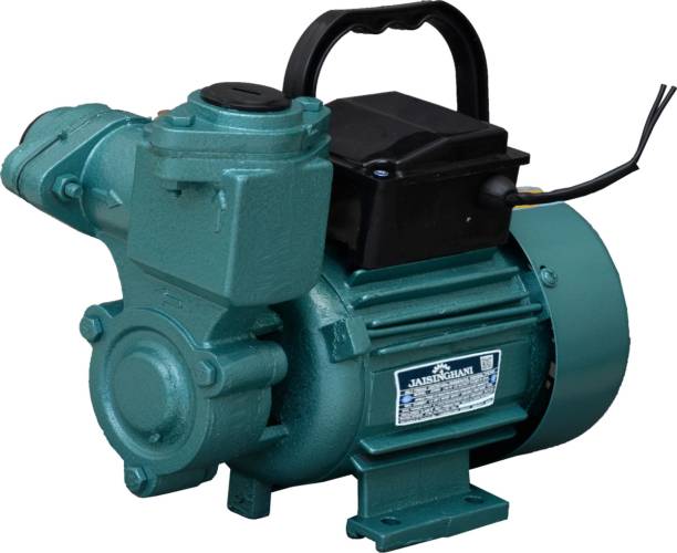 Jaisinghani Self Priming Monoblock Water Pump 0.5 HP | Cast Iron Body with Copper Winding for Long Life L-Type Water Motor Pump Centrifugal Water Pump