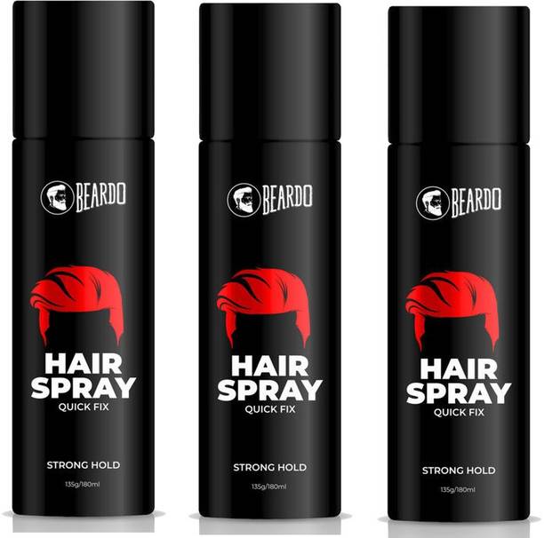 BEARDO Strong Hold Hair Spray For Men Hair Spray