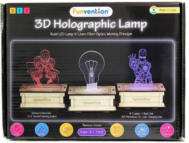 FUNVENTION 3D Holographic DIY Lamp