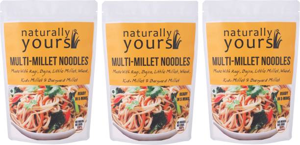 naturally yours Multi-Millet Noodles 180g Instant Noodles Vegetarian