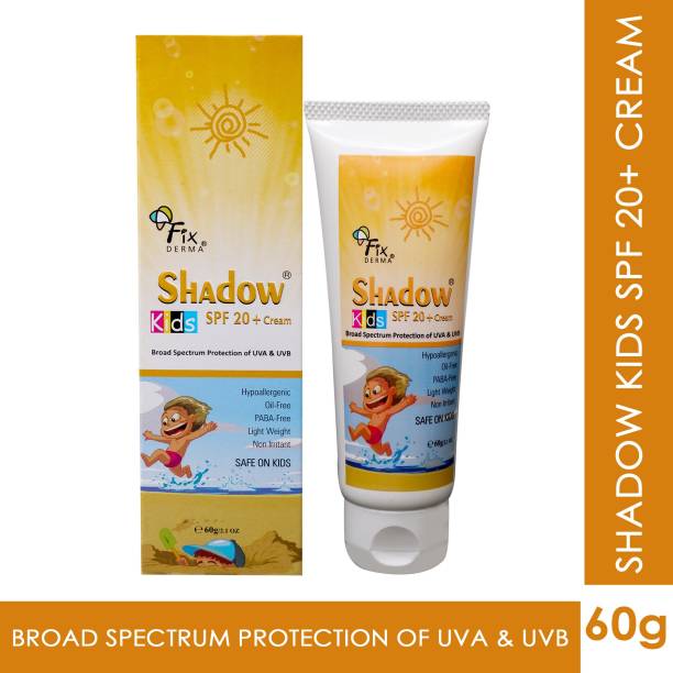 Fixderma Shadow 20+ Cream For Kids - SPF 20 PA+++