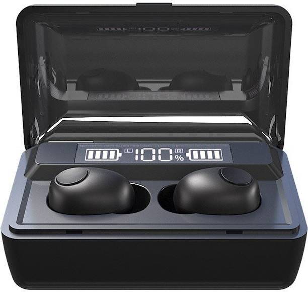 Top Headset For Mobile Phone cheap price 5stars Flipkart in India 92 Attrrix TWS-T8 Wireless Headset Bass Bluetooth 5.0 Earphone Bluetooth Headset