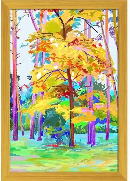 Autumn Landscape D5 Paper Print