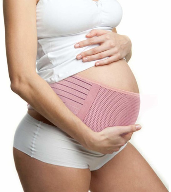 Provides Hip Breathable Belly Band Protection for Back Hip and Pelvic Discomfort Pelvic Maternity Belt Pregnancy Back Support Lumbar and Lower Back Pain Relief 