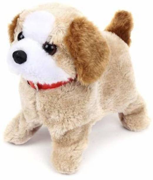 Galactic New Dog Jumping Dog Barking, Waging Tail, Walking and Jumping Puppy Baby Toy, Battery Operated Back Flip Jumping Dog with Sound and Music Best Gift for Toddlers and Kids