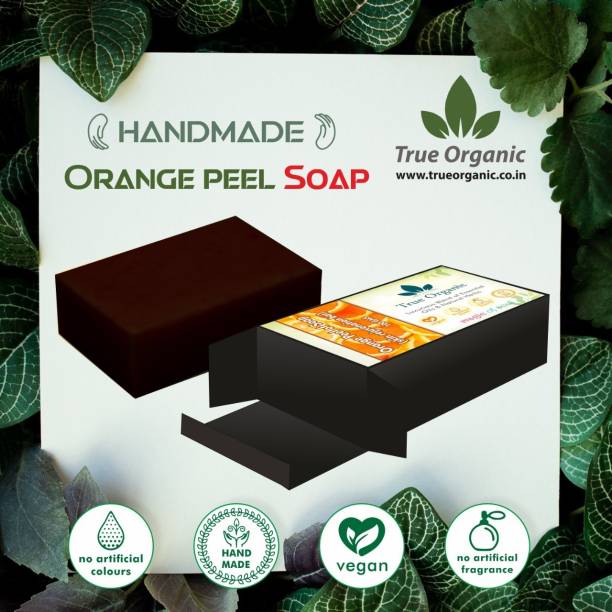 true organic 100% Ayurvedic Anti Acne Handmade Orange peel soap
