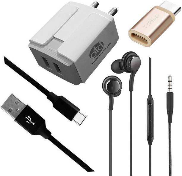 OTD Wall Charger Accessory Combo for Huawei Enjoy Z, Huawei Maimang 9, Huawei Mate 10 Pro, Huawei Mate 20 Pro