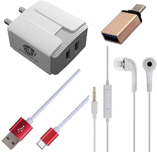 OTD Wall Charger Accessory Combo for Samsung Galaxy M21...