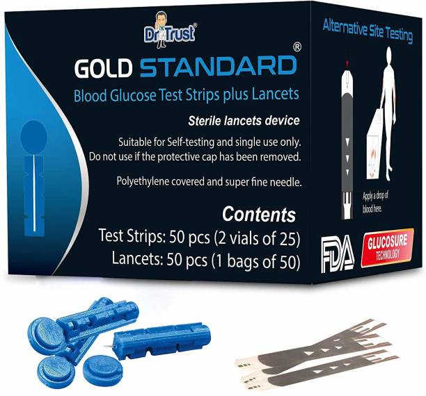 Dr. Trust Gold Standard 50 Glucometer Strips