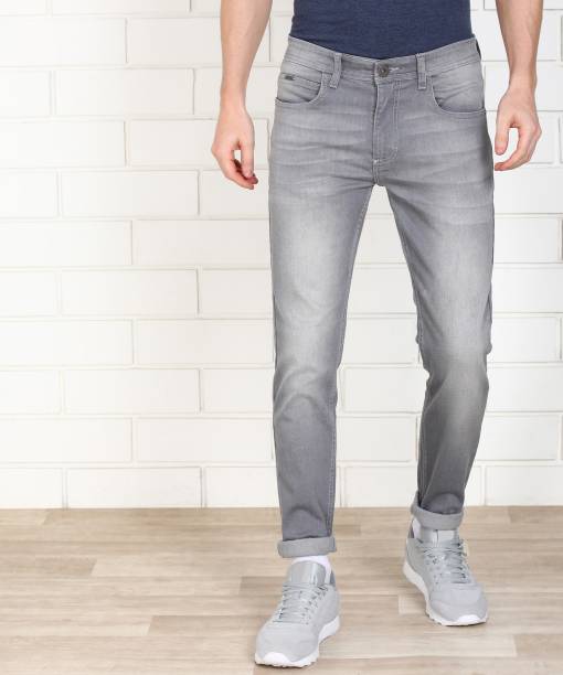 PROVOGUE Slim Men Grey Jeans
