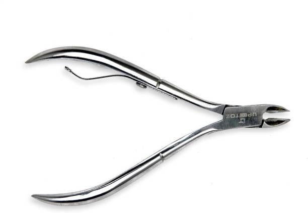 Up TO Toe Stainless Steel Cuticle Cutter With 1 Jaw Dual Ended Cuticle Pusher