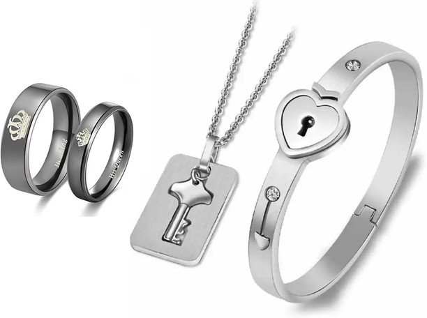 Love lock bracelet flipkart clearance