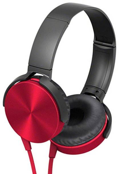 Top Headset Over The Head cheap price 5stars Flipkart in India 70 Casa Tech Extra Bass On-Ear Headphones Free Cable, 3.5mm Jack, Headset Wired Headset