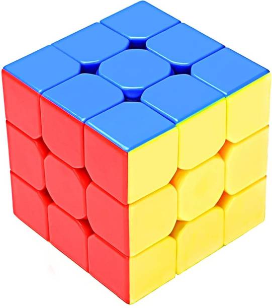 Nirmal Sales 3x3 Rubik's Cube | Super Smooth | Mind Relaxing | High Speed Sticker Less Magic Puzzle Cube | Smooth Rotation Cube