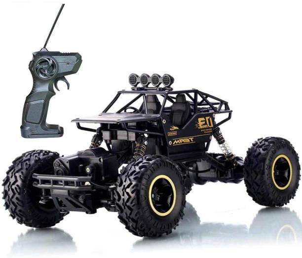 StarClub 1:18 Rechargeable 4Wd 2.4GHz Rock Crawler Off Road R/C Car Monster Truck Kids Toys | Remote Control Cars for Kids