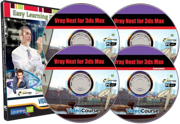 Easy Learning VRay NEXT for 3Ds Max Complete Video Training Course Guide on 4 DVDs