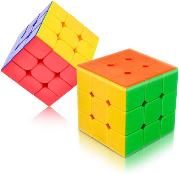 BACKGAMMON High Speed Magic Stickerless 3x3x3 Cube Rubik's Cube 3D Puzzle