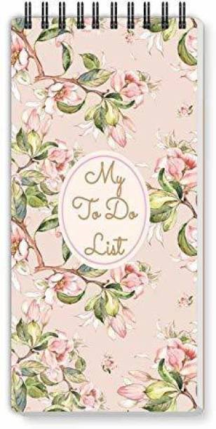 Nourish ToDo List Note Pad Regular Note Pad Ruled 50 Pages