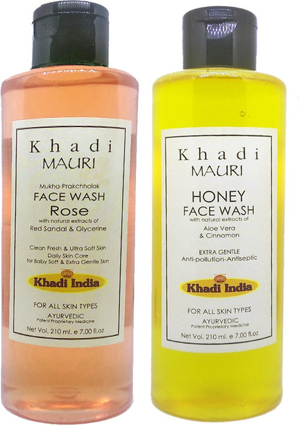 khadi mauri anti acne face wash