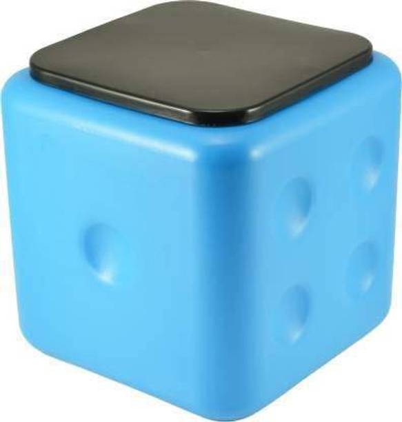 Kashtabhanjan enterprise Sturdy Compact Microfiber Unbreakable Dice Sitting Stool for Living Room Home Office Outdoor Living & Bedroom Stool
