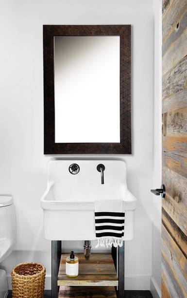 Small Bathroom Mirror Ideas : Bathroom Mirror Ideas Inspiration Gabby Home : Adding a mirror on the wall of your bathroom or powder room is often the finishing touch to your bathroom renovation or upgrade.
