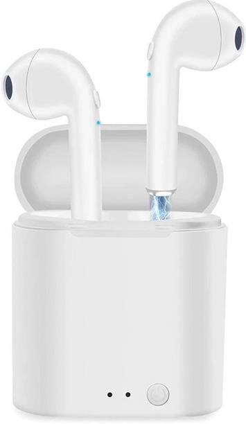 Top Headset Mic Not Working cheap price 5stars Flipkart in India 5 Casa Tech Bluetooth Wireless Earphones with Mic- i7S Wireless Headset Bluetooth Headset