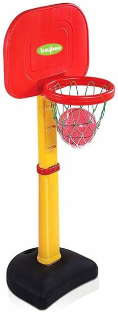 GoodLuck Baybee Adjustable Kids Basket Ball with Net Indoor Outdoor Play Game for Boys/Girls Basketball