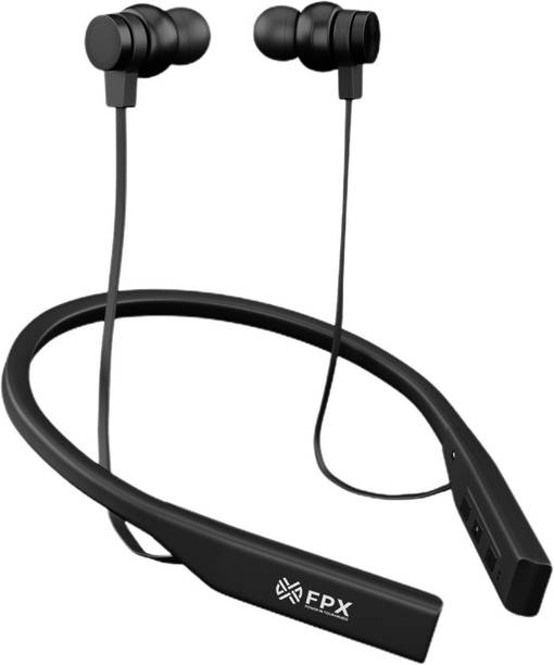 Top headset meeting cheap price 5stars Flipkart in India 31 FPX Flex with 30 hrs Playtime Bluetooth Headset